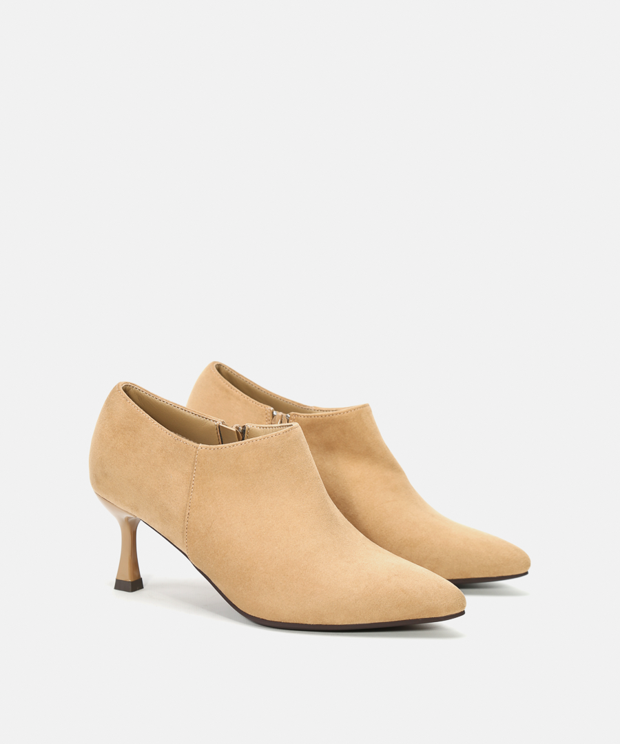 Zapatos tobilleros tacón image number null